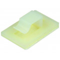 FC-4; Self-adhesive cable holder; polyamide; natural; UL94V-2; KSS WIRING FC-4; Self-adhesive cable holder; polyamide; natural; UL94V-2; KSS WIRING