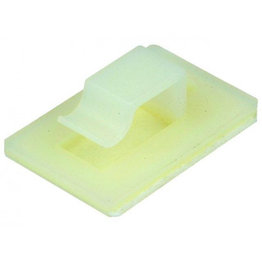 FC-4; Self-adhesive cable holder; polyamide; natural; UL94V-2; KSS WIRING