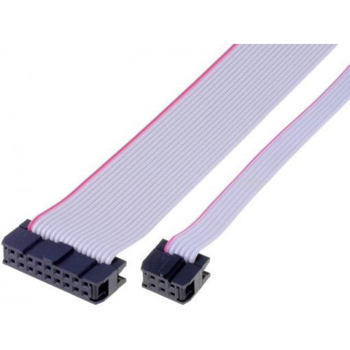 FC24600-0; Ribbon cable with IDC connectors; 24x28AWG; Cable ph: 1.27mm; AMPHENOL