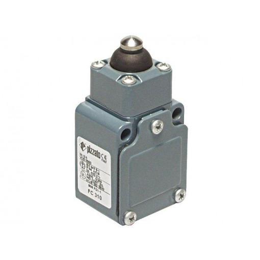 FC 310; Limit switch; rubber seal,pin plunger Ø10mm; NO + NC; 6A; 400VAC; PIZZATO ELETTRICA FC 310; Limit switch; rubber seal,pin plunger Ø10mm; NO + NC; 6A; 400VAC; PIZZATO ELETTRICA