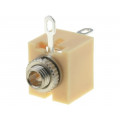 JYO-25 (FC6810); Socket; Jack 2,5mm; female; mono; with on/off switch; soldering; CLIFF JYO-25 (FC6810); Socket; Jack 2,5mm; female; mono; with on/off switch; soldering; CLIFF