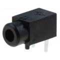 JYO-29 (FC68102); Socket; Jack 2,5mm; female; mono; with on/off switch; angled 90°; CLIFF