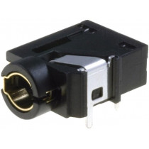 FC68129; Socket; Jack 3,5mm; female; with two switches; ways: 4; THT; H: 5mm; CLIFF
