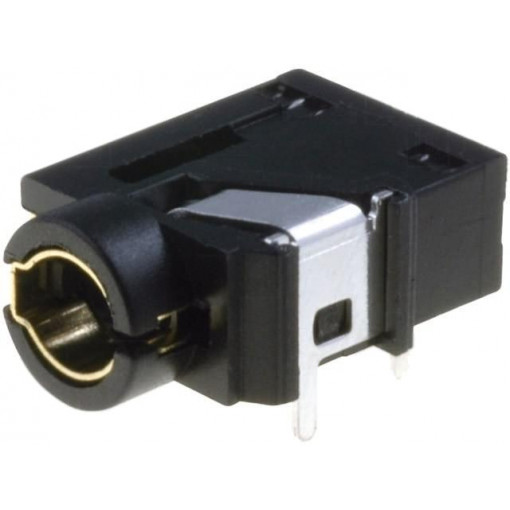 FC68129; Socket; Jack 3,5mm; female; with two switches; ways: 4; THT; H: 5mm; CLIFF
