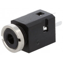 FC681375V; Socket; Jack 3,5mm; female; stereo; with on/off switch; THT; CLIFF