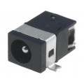 DC-8S (FC68145S); Socket; DC supply; male; 3,5/1,3mm; MINI; SMT; 1A; 12VDC; horizontal; CLIFF