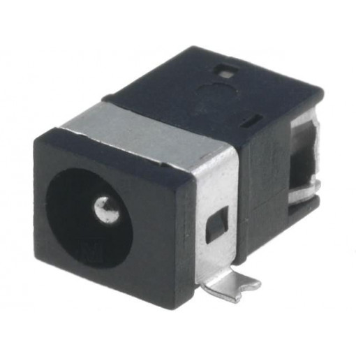 DC-8S (FC68145S); Socket; DC supply; male; 3,5/1,3mm; MINI; SMT; 1A; 12VDC; horizontal; CLIFF