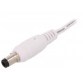FC6814761W; Plug; DC supply; female; 5,5/2,1mm; with lock,with lead; 2A; 16VDC; CLIFF FC6814761W; Plug; DC supply; female; 5,5/2,1mm; with lock,with lead; 2A; 16VDC; CLIFF