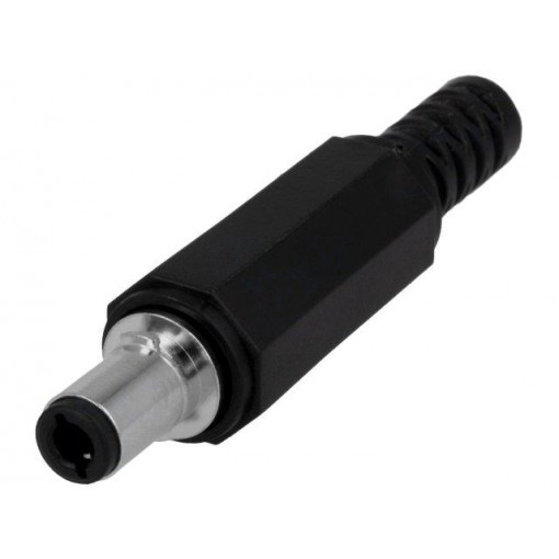 FC6814775; Plug; DC supply; female; 5,5/2,5mm; with lock; soldering; 2A; 16VDC; CLIFF