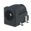 DC-10AS (FC68148S); Socket; DC supply; male; 5,5/2,1mm; 5.5mm; 2.1mm; SMT; 2A; 12VDC; CLIFF