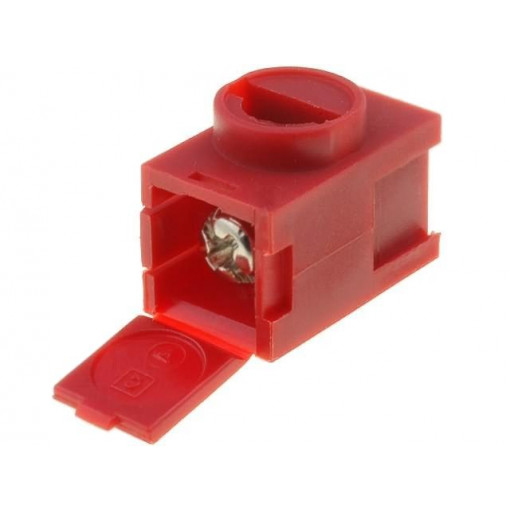 FCR79011; Terminal block; ways: 1; 0.14÷2.5mm2; THT,screw terminal; 30A; CLIFF