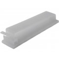 FCA-1; Self-adhesive cable holder; polyamide; natural; UL94V-2; FIX&FASTEN FCA-1; Self-adhesive cable holder; polyamide; natural; UL94V-2; FIX&FASTEN