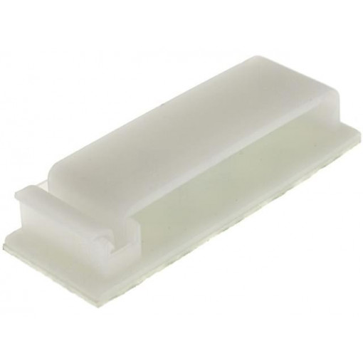 FCA-2; Self-adhesive cable holder; polyamide; natural; UL94V-2; FIX&FASTEN