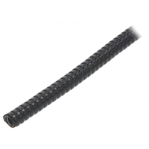 371.012.2; Protective tube; ØBraid : 14mm; galvanised steel; black; Len: 25m; ANAMET EUROPE