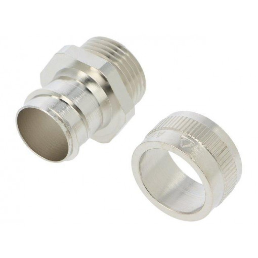 256.020.0; Straight terminal connector; ØBraid : 20mm; brass; -55÷260°C; ANAMET EUROPE 256.020.0; Straight terminal connector; ØBraid : 20mm; brass; -55÷260°C; ANAMET EUROPE