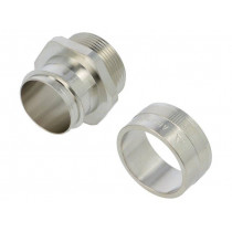 256.032.0; Straight terminal connector; ØBraid : 32mm; brass; -55÷260°C; ANAMET EUROPE
