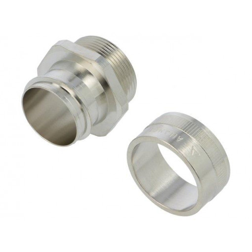 256.032.0; Straight terminal connector; ØBraid : 32mm; brass; -55÷260°C; ANAMET EUROPE 256.032.0; Straight terminal connector; ØBraid : 32mm; brass; -55÷260°C; ANAMET EUROPE