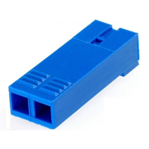 65240-002LF; Plug; wire-board; female; PIN: 2; w/o contacts; 2.54mm; for cable; FCI