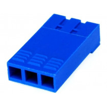 65240-003LF; Plug; wire-board; female; PIN: 3; w/o contacts; 2.54mm; for cable; FCI