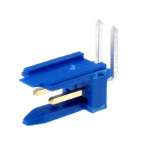 76382-302LF; Socket; wire-board; male; PIN: 2; 2.54mm; THT; DUBOX; 3A; gold-plated; FCI