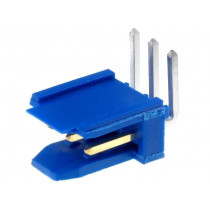 76382-303LF; Socket; wire-board; male; PIN: 3; 2.54mm; THT; DUBOX; 3A; gold-plated; FCI