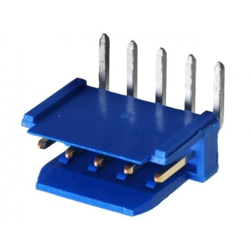 76382-305LF; Socket; wire-board; male; PIN: 5; 2.54mm; THT; DUBOX; 3A; gold-plated; FCI