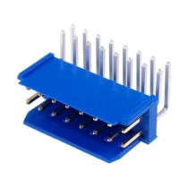 76383-308LF; Socket; wire-board; male; PIN: 16; 2.54mm; THT; DUBOX; 3A; Layout: 2x8; FCI