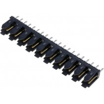 76384-302LF; Socket; wire-board; male; PIN: 2; 2.54mm; THT; DUBOX; 3A; gold-plated; FCI