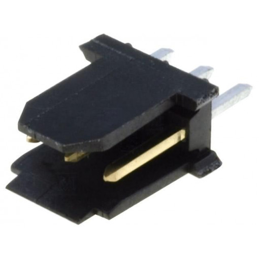 76384-303LF; Socket; wire-board; male; PIN: 3; 2.54mm; THT; DUBOX; 3A; gold-plated; FCI