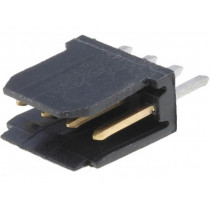 76384-304LF; Socket; wire-board; male; PIN: 4; 2.54mm; THT; DUBOX; 3A; gold-plated; FCI