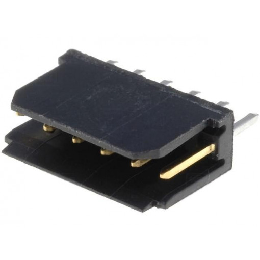 76384-306LF; Socket; wire-board; male; PIN: 6; 2.54mm; THT; DUBOX; 3A; gold-plated; FCI