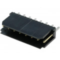 76384-308LF; Socket; wire-board; male; PIN: 8; 2.54mm; THT; DUBOX; 3A; gold-plated; FCI