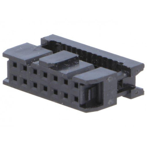 FCS-14-SG; Plug; IDC; female; PIN: 14; without strain relief; IDC; 1.27mm; ADAM TECH