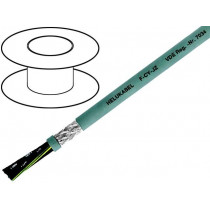 16347; Wire; F-CY-JZ; 5G0,75mm2; tinned copper braid; PVC; grey; 300/500V; HELUKABEL