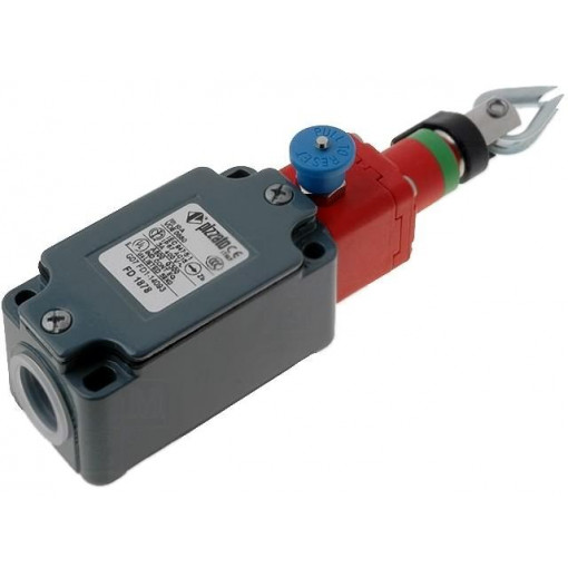 FD 1878; Safety switch: rope; NC + NO; Series: FD; -25÷80°C; IP67; Mat: metal; PIZZATO ELETTRICA FD 1878; Safety switch: rope; NC + NO; Series: FD; -25÷80°C; IP67; Mat: metal; PIZZATO ELETTRICA