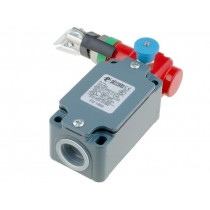 FD 1883; Safety switch: singlesided rope switch; NC + NO; Series: FD; IP67; PIZZATO ELETTRICA