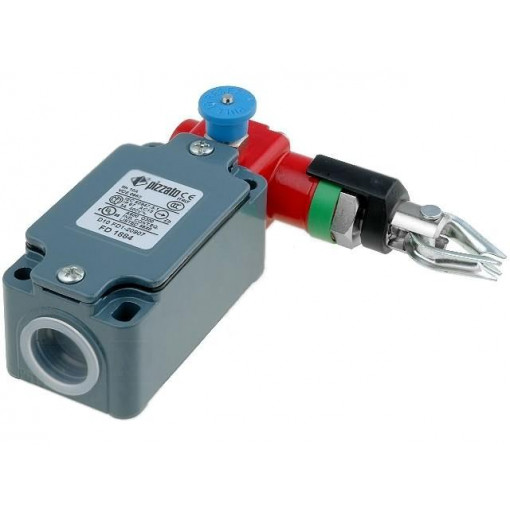 FD 1884; Safety switch: singlesided rope switch; NC + NO; Series: FD; IP67; PIZZATO ELETTRICA