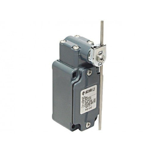 FD 532; Limit switch; adjustable plunger, length R 19-116mm; NO + NC; PIZZATO ELETTRICA