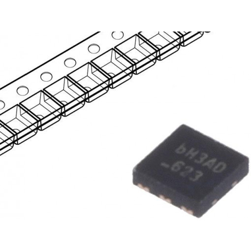FDMA6023PZT; Transistor: P-MOSFET x2; unipolar; -20V; -3.6A; 1.4W; MicroFET; ON SEMICONDUCTOR (FAIRCHILD)