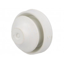 FEM 4-7 L; Grommet; EPDM; grey; Panel thick: 2÷5mm; Øcable: 4÷7mm; Size: M12; FIBOX