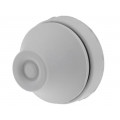 FEM 8-13; Grommet; EPDM; grey; Panel thick: 1÷4mm; Øcable: 8÷13mm; Size: M20; FIBOX