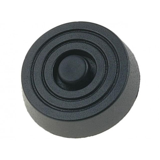 ; Quick mounting foot; black; polyetylene; A: 10mm; B: 31.5mm; FIX&FASTEN