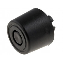 ; Quick mounting foot; black; polyetylene; A: 8mm; B: 20mm; C: 18mm; FIX&FASTEN