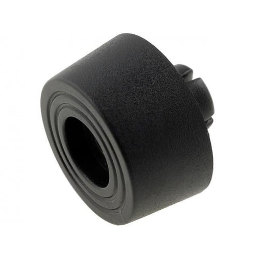; Quick mounting foot; black; polyetylene; A: 8mm; B: 20mm; C: 18mm; FIX&FASTEN