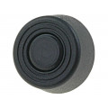 ; Quick mounting foot; black; polyetylene; A: 6mm; B: 14mm; C: 12.7mm; FIX&FASTEN