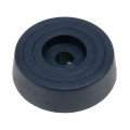 ; Quick mounting foot; black; polyetylene; A: 10mm; B: 28.5mm; E: 14mm; FIX&FASTEN ; Quick mounting foot; black; polyetylene; A: 10mm; B: 28.5mm; E: 14mm; FIX&FASTEN
