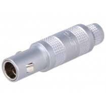 FFA.00.250.CTAC27; Connector: coaxial; Series: 00; plug; male; soldering; for cable; LEMO