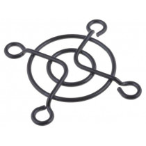 ; Guard; 40x40mm; Mat: metal; Mounting: screw; Colour: black; TQSolution ; Guard; 40x40mm; Mat: metal; Mounting: screw; Colour: black; TQSolution