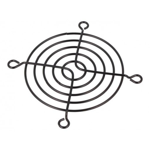 ; Guard; 70x70mm; Mat: metal; Mounting: screw; Colour: black; TQSolution