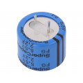 FG0H225ZF; Capacitor: electrolytic; 2.2F; 5.5VDC; ESR: 35Ω; THT; -20÷+80%; KEMET FG0H225ZF; Capacitor: electrolytic; 2.2F; 5.5VDC; ESR: 35Ω; THT; -20÷+80%; KEMET